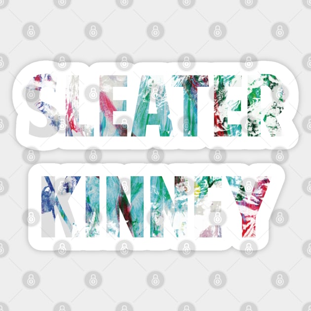 sleater kinney Sticker by Luckythelab